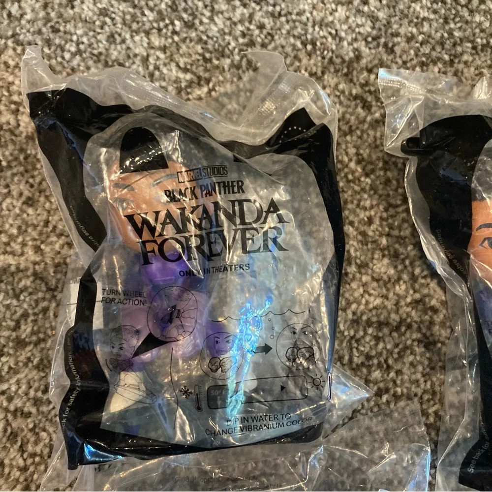Lot of 14 Wakanda Forever McDonald's Happy Meal Toys - See Pics!